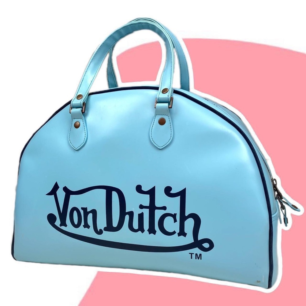 Von Dutch vintage y2k large bowler bag